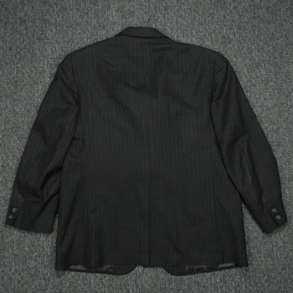 VINTAGE Brooks Brothers Blazer Mens 43S Gray Golden Fleece Pinstripe Jacket USA - Picture 7 of 14